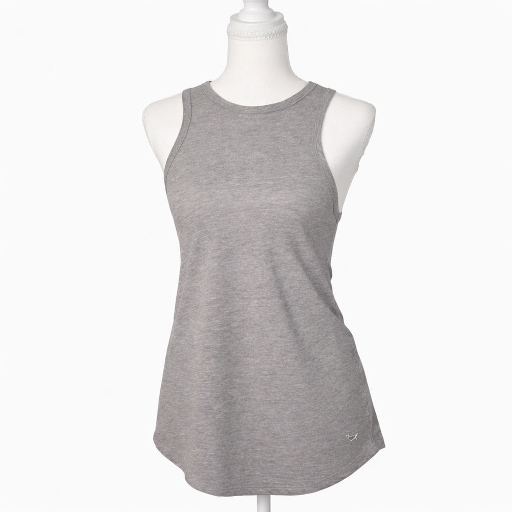 Victoria’s Secret PINK Gray Tank Top XS Sleepwear Lounge Racerback NWT Soft...